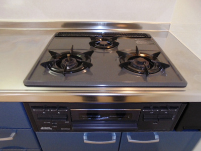 【キッチン】 | チェリーハイツ | ３口ガスコンロ★