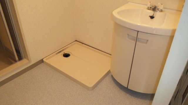 市川グリーンタウン磯貝の洗面所|室内洗濯機置き場