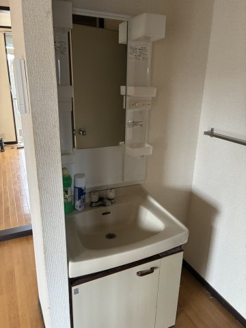 ハイメゾンキャッスルの洗面所|うれしい独立洗面台