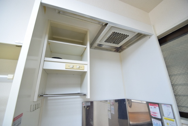ハイムサイ７０の設備|上部に棚あります