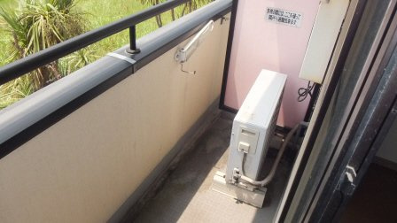 ＷＩＺのバルコニー|日当たり良好です