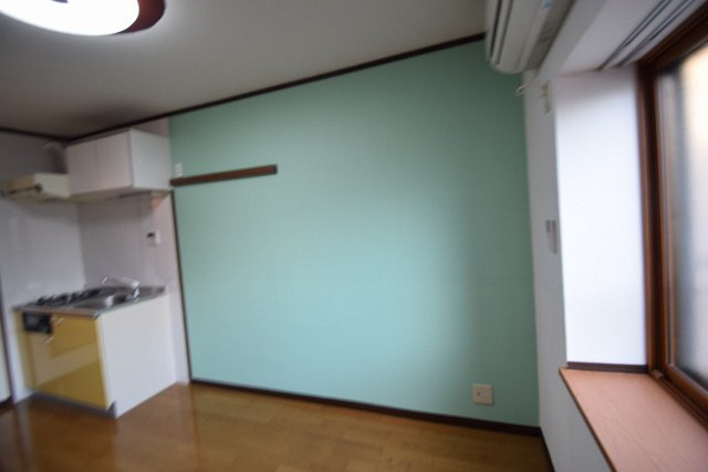 Ｃａｓａ25の居間・リビング|アクセントクロス