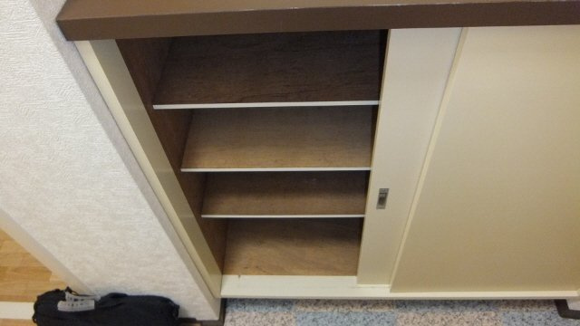 ゴールデンタウン岡崎の玄関|下駄箱完備