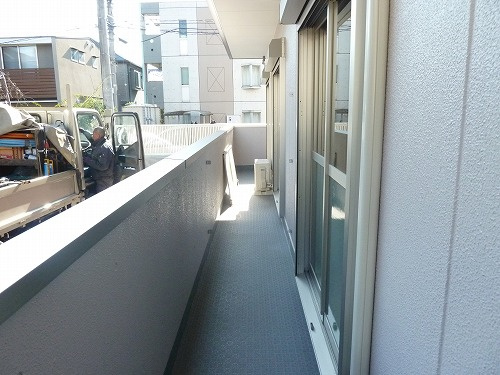 ニューライフ津田沼東のバルコニー