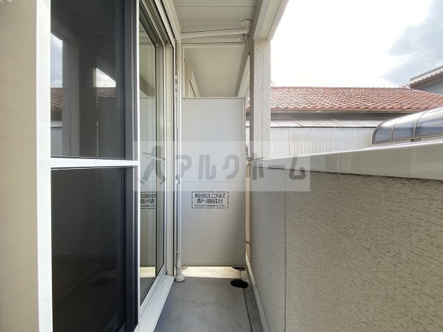 クレールコートのバルコニー