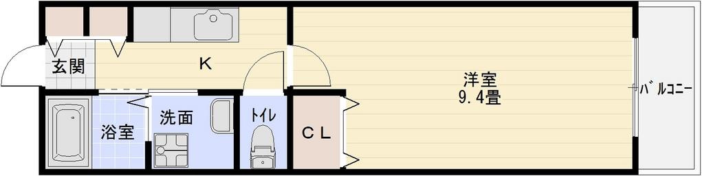 クレールコートの間取り