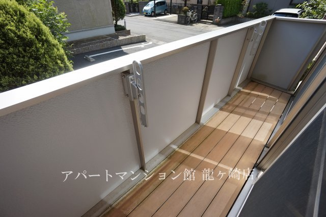 デルソーレ久保台Ａ棟のバルコニー