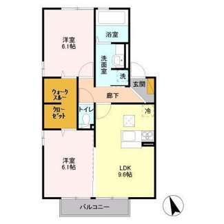 【間取り】 | デルソーレ久保台Ａ棟