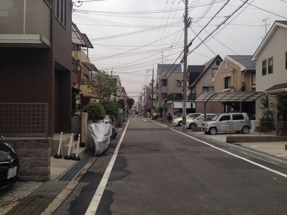 箕面市牧落３丁目　土地の周辺