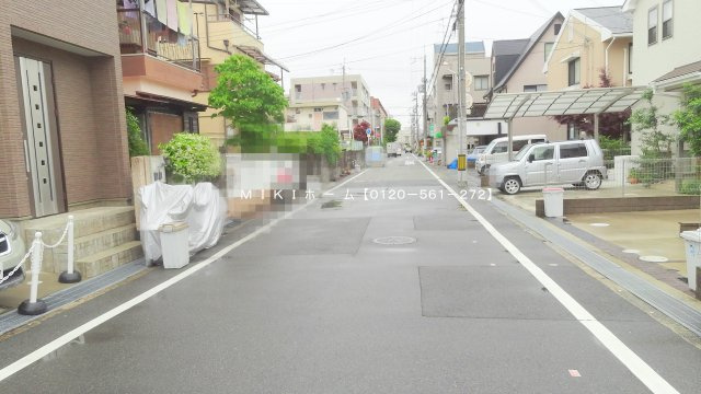 箕面市牧落３丁目　土地の周辺
