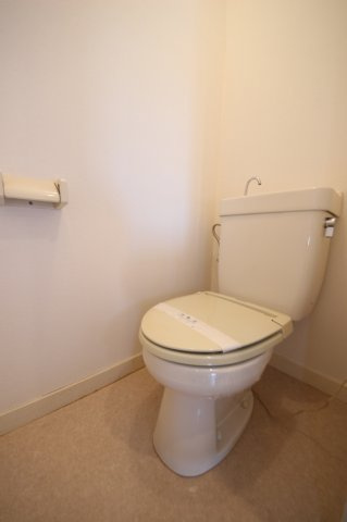 レッドハイツシロタのトイレ|落ち着いた色調のトイレです