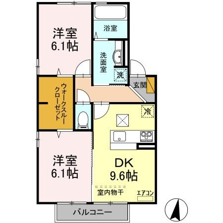 【間取り】 | デルソーレ久保台Ａ棟