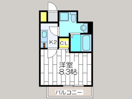 【間取り】 | セレニテ難波西