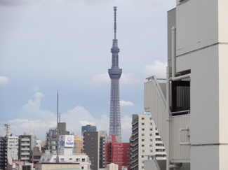【展望】 | ベランダからスカイツリーが見えます！