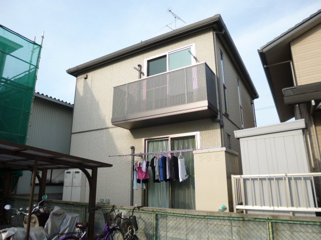 倉敷市田ノ上新町のアパートの外観