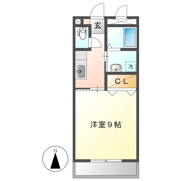 Demainの間取り