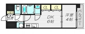【間取り】 | S-RESIDENCE淀屋橋