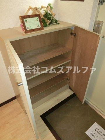 コートヴィレッジⅡの収納|コートヴィレッジⅡ　シューズボックス