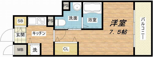 【間取り】 | グランルージュ中之島南 | グランルージュ中之島南