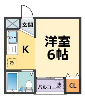 【間取り】 | ユニオンビルⅡ