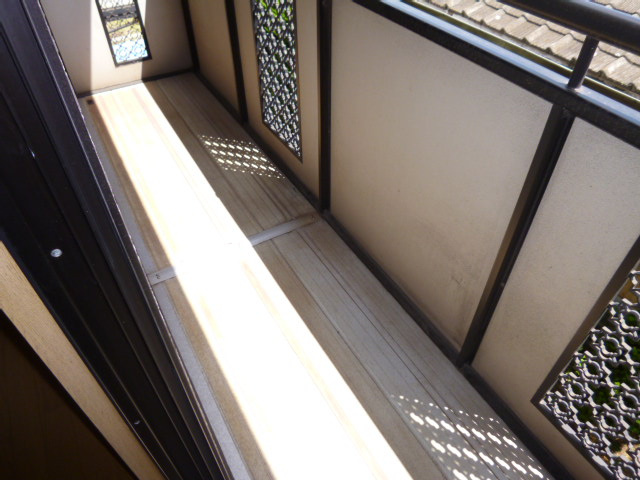 オークス金子Ａのバルコニー