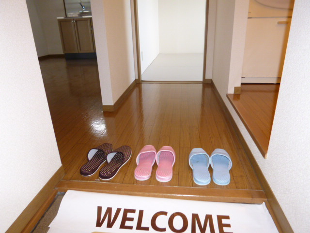 オークス金子Ａの玄関