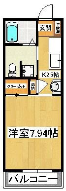 ＧＬＡＮＺ　ＡＴ（グランツＡＴ）の間取り