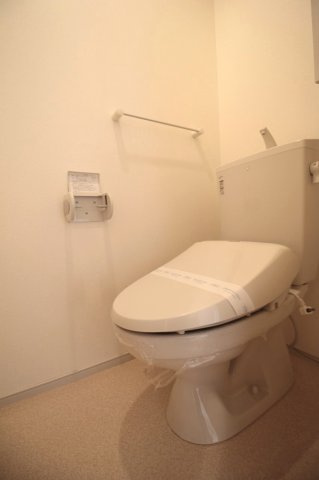アスカ　Ｆのトイレ|落ち着いたトイレです