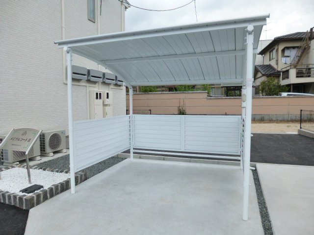 メイプルコートＢのその他共用部分|自転車置き場