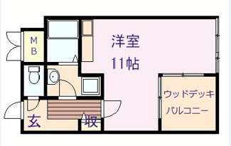 【間取り】 | Quad Court
