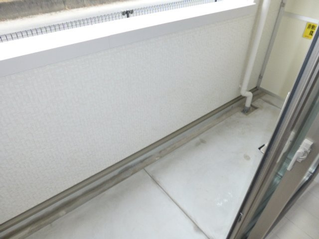 メイプルコートＡのバルコニー