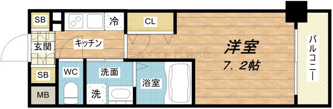 【間取り】 | ミュプレ北浜
