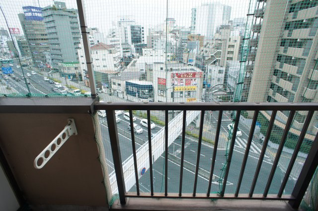 G・MウエストハイツＡのバルコニー