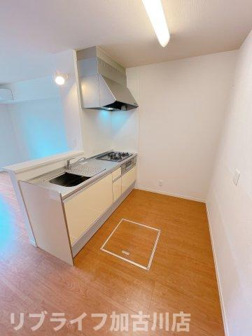 加古川市尾上町口里のハイツのキッチン|写真は103参考