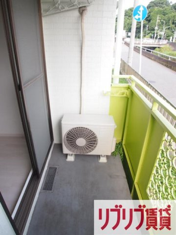 タウンコート旭町のバルコニー