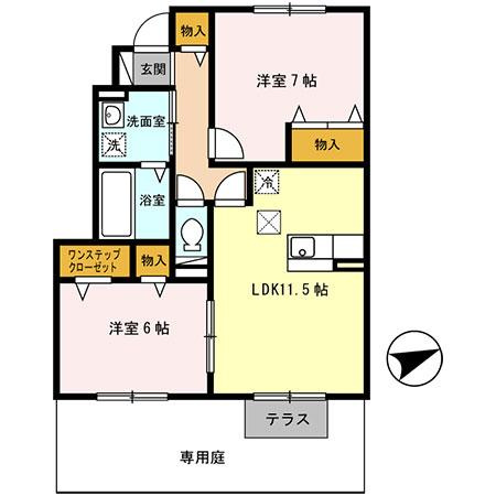 ヴァンヴェールの間取り