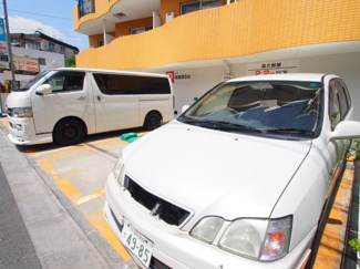 【駐車場】 | ２.２ｍ以下なら駐車出来ます（空き状況は要確認）