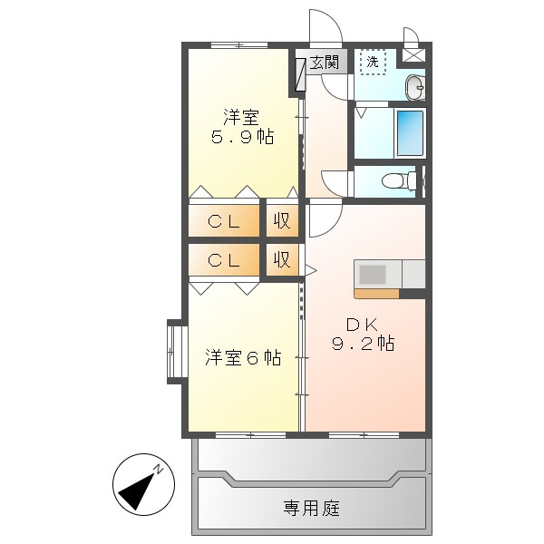 メゾンエトワールの間取り