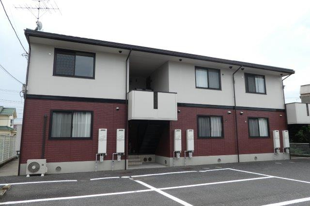 倉敷市安江のアパートの外観