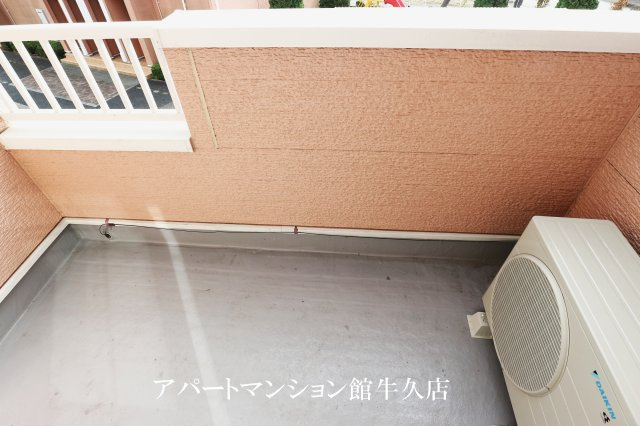 レジデンスさくら台Dのバルコニー