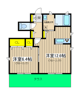 【間取り】 | ブランシェ保土ヶ谷 | ブランシェ保土ヶ谷　間取り