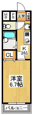 リッツコート西船橋の間取り