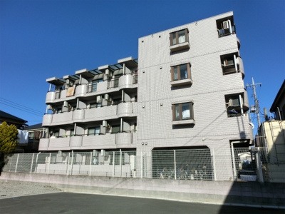【外観】 | サンパレスマキ前原 | サンパレスマキ前原　鉄筋コンクリート造４階建　南東向き　日当たりのよい物件です