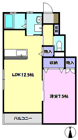 ロハスコートの間取り