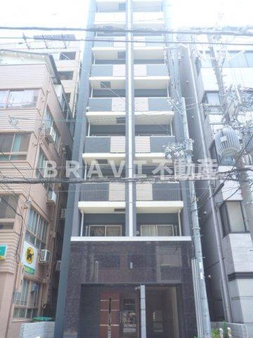 アクアプレイス北浜　BRAVI不動産の外観|【アクアプレイス北浜】落ち着いた雰囲気の外観です