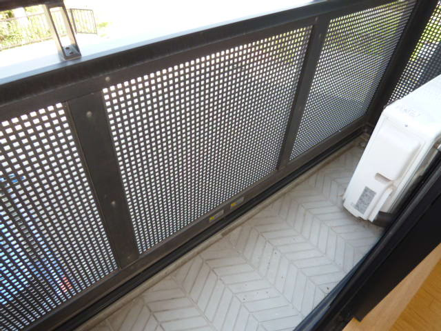 リビエール倉敷Ａのバルコニー