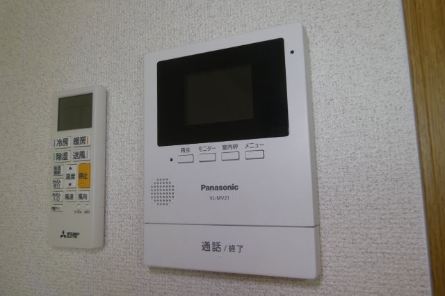 リビエール倉敷Ａのセキュリティ|ＴＶインターホン