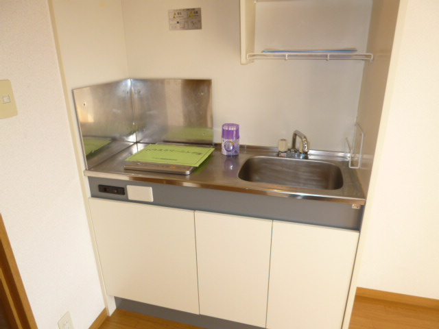 リビエール倉敷Ａのキッチン|IHコンロ付き