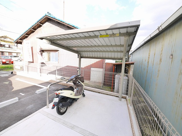 エスポワール今国府のその他共用部分|敷地内駐輪場