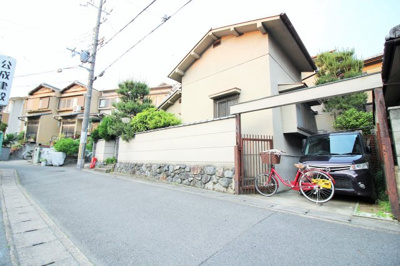 【前面道路含む現地写真】 | 山科区東野中井ノ上町　中古戸建